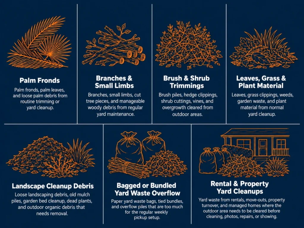 What Yard Waste We Remove